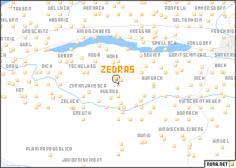 map of Zedras