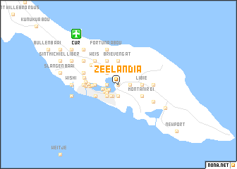 map of Zeelandia
