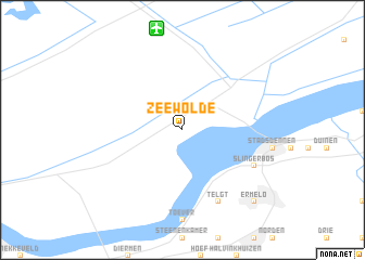 map of Zeewolde