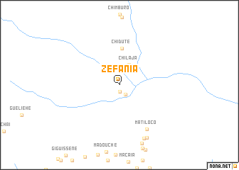 map of Zefania