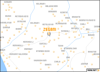 map of Zegani