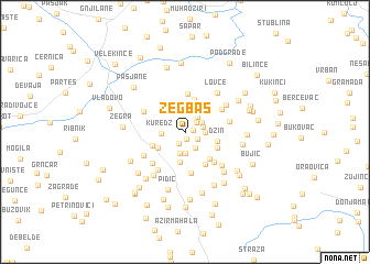 map of Zegbaš