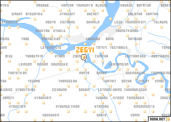 map of Zegyi