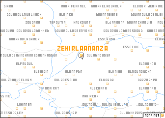 map of Zehir Laânanza