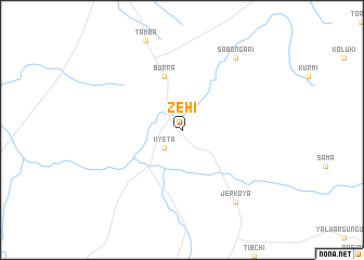 map of Zehi