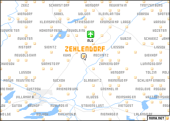 map of Zehlendorf