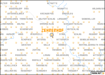 map of Zehrerhof