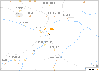 map of Zeïda