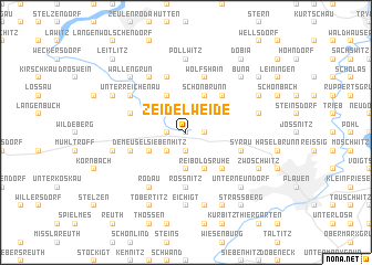 map of Zeidelweide