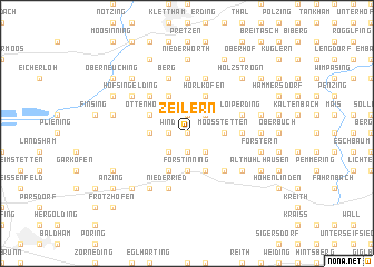 map of Zeilern