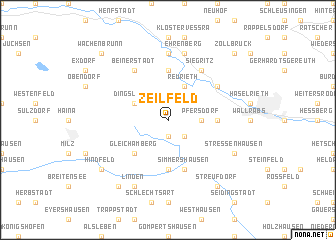 map of Zeilfeld