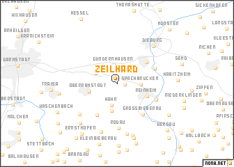 map of Zeilhard