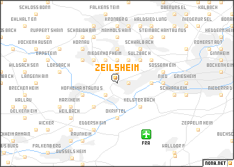 map of Zeilsheim