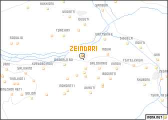 map of Zeindari