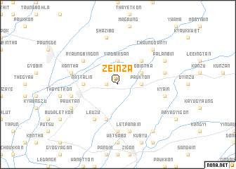 map of Zeinza