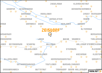 map of Zeisdorf