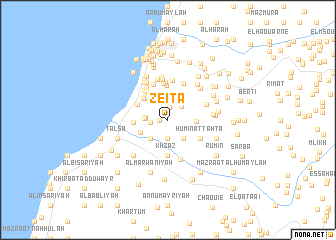 map of Zeïta