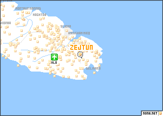 map of Żejtun