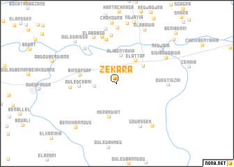 map of Zekara