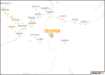 map of Zekhida