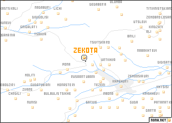 map of Zekota