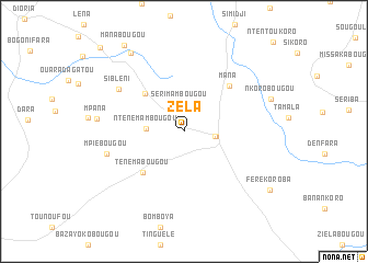 map of Zéla