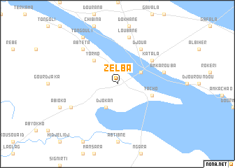 map of Zelba