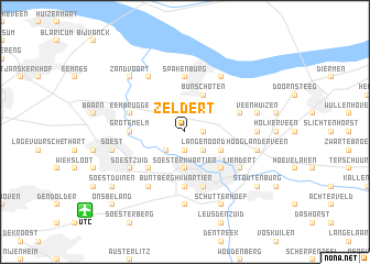 map of Zeldert
