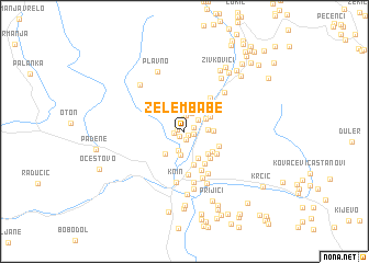 map of Zelembabe