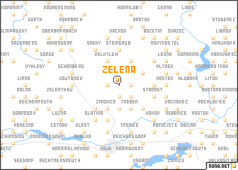 map of Zelená