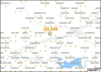 map of Zelená