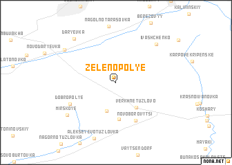 map of Zelënopolʼye