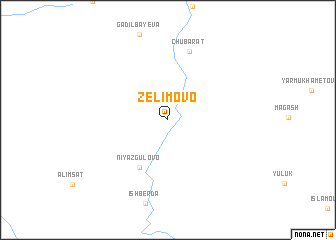 map of Zelimovo