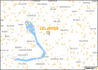 map of Željev Do