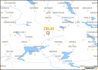 map of Zelki