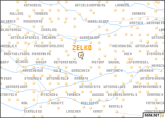 map of Zelko