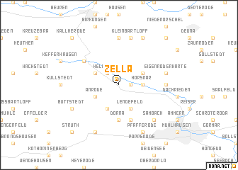 map of Zella