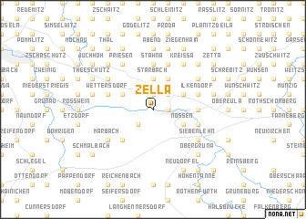 map of Zella