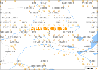 map of Zeller Schweinegg