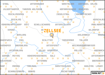 map of Zellsee