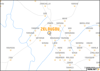 map of Zélougou