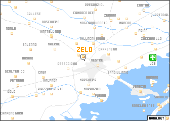 map of Zelo