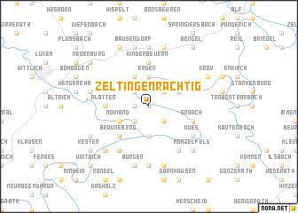 map of Zeltingen-Rachtig