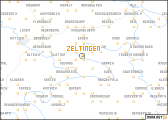 map of Zeltingen