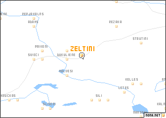 map of Zeltiņi