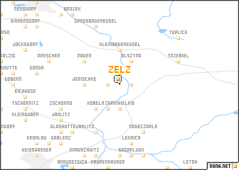 map of Zelz