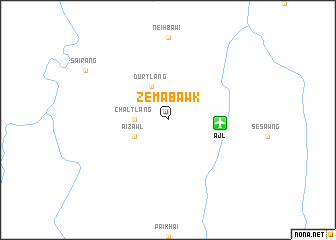 map of Zemābawk