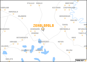 map of Zemalapala