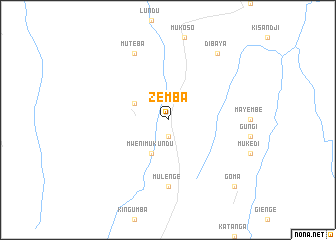 map of Zemba