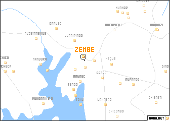 map of Zembe